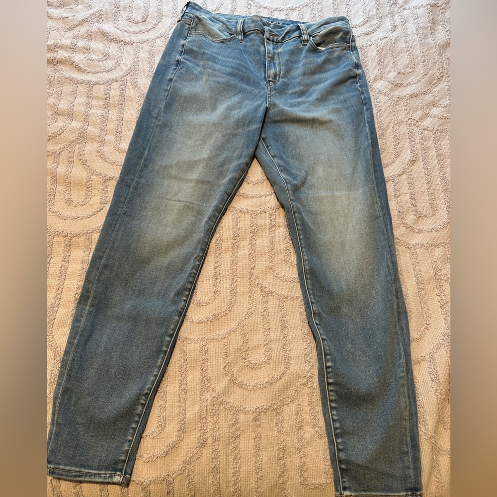 🦅 American Eagle Curvy High-Rise Jegging - Size 10 Regular jeans denim